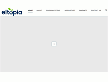 Tablet Screenshot of eltopia.com